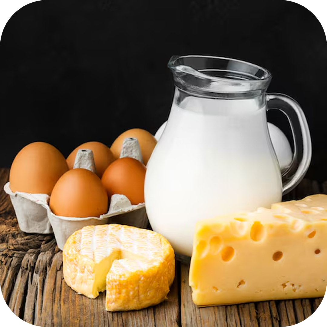 Quesos y Huevos