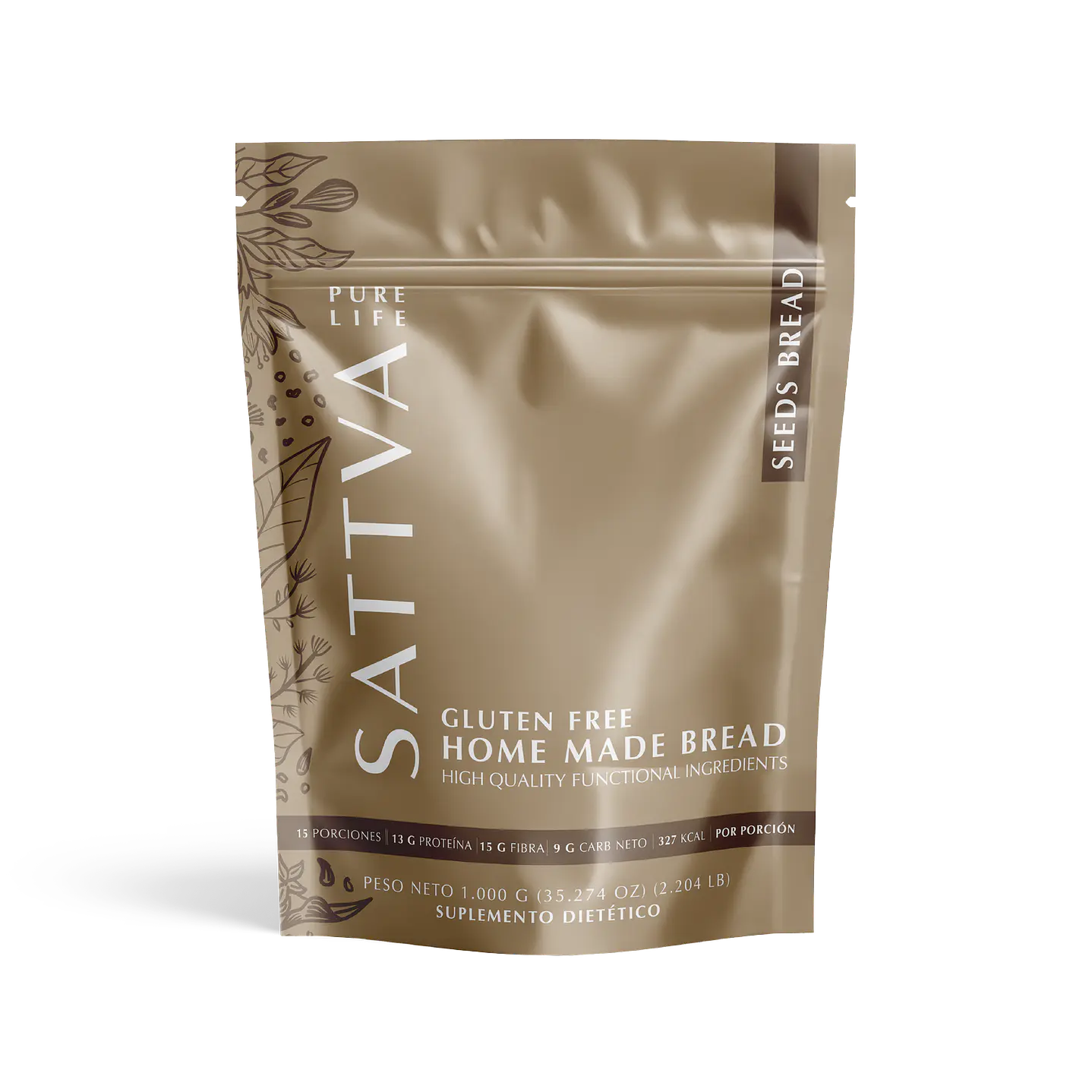 Sattva - Mezcla Pan de Semillas 1000g  1