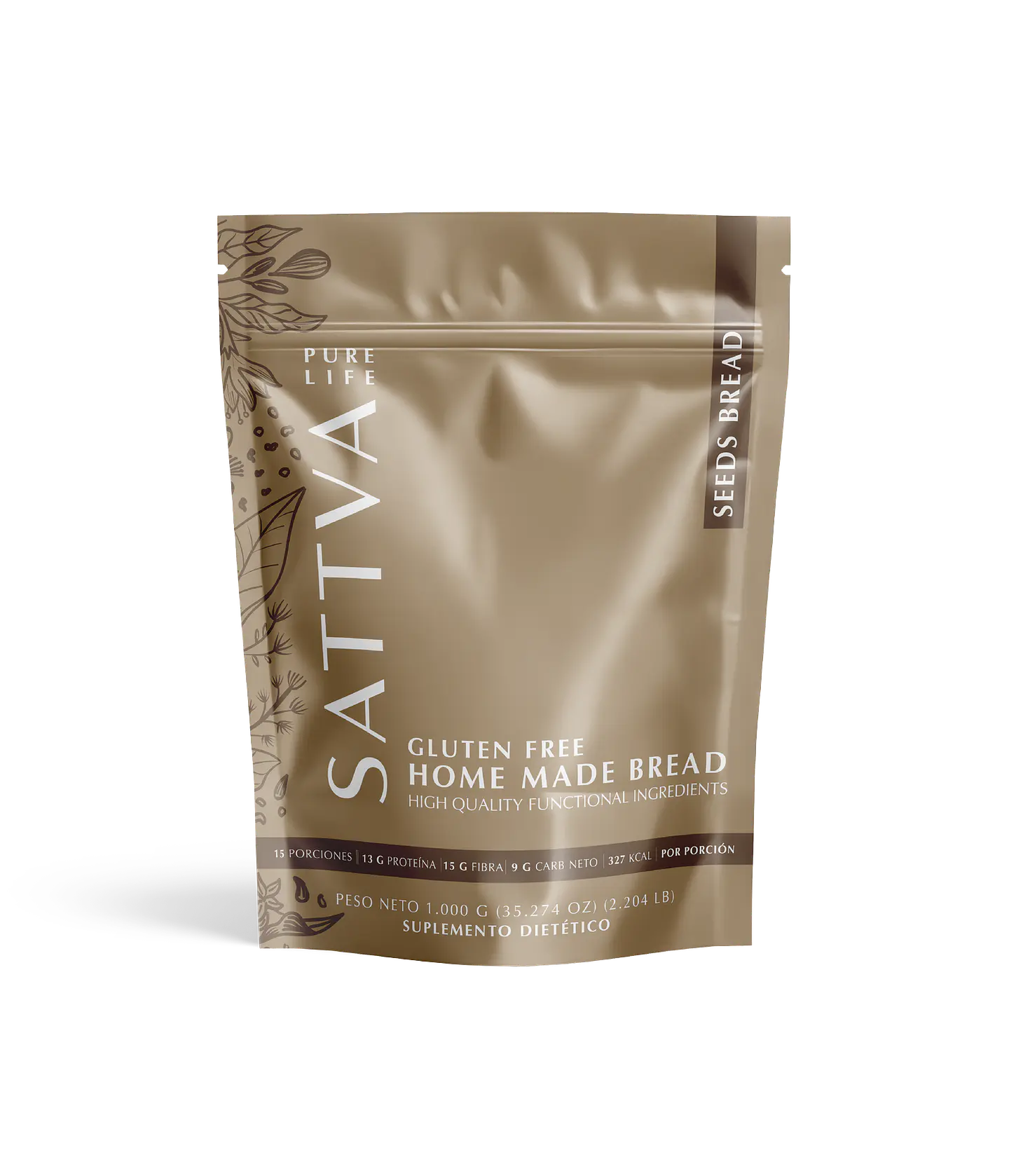 Sattva - Mezcla Pan de Semillas 1000g  1