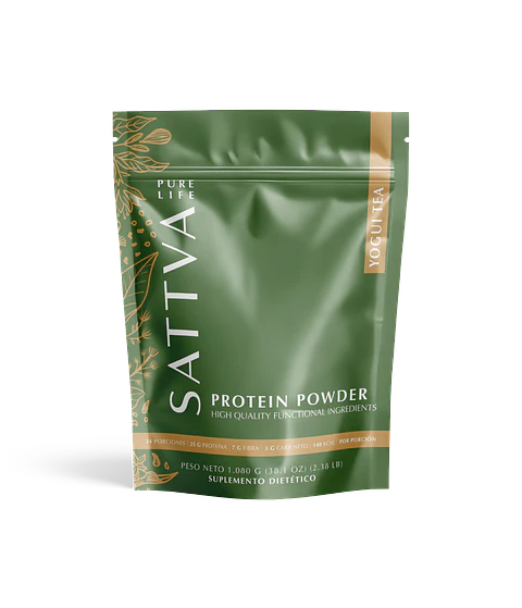 Sattva - Proteina Vegetal sabor Yogui tea 1080g 