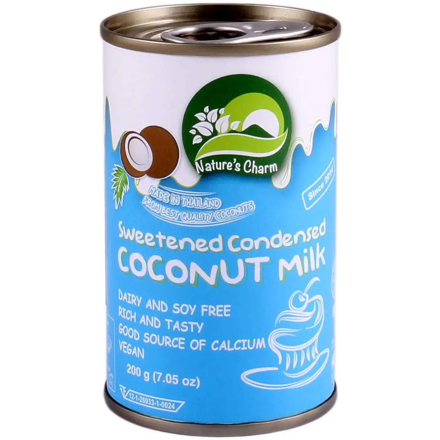 Leche condensada de coco 200gr  Nature's Charm  1