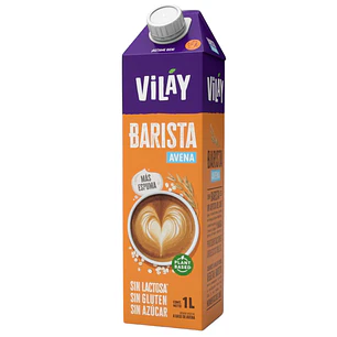 Vilay - Bebida barista Avena sin azucar 1lt 