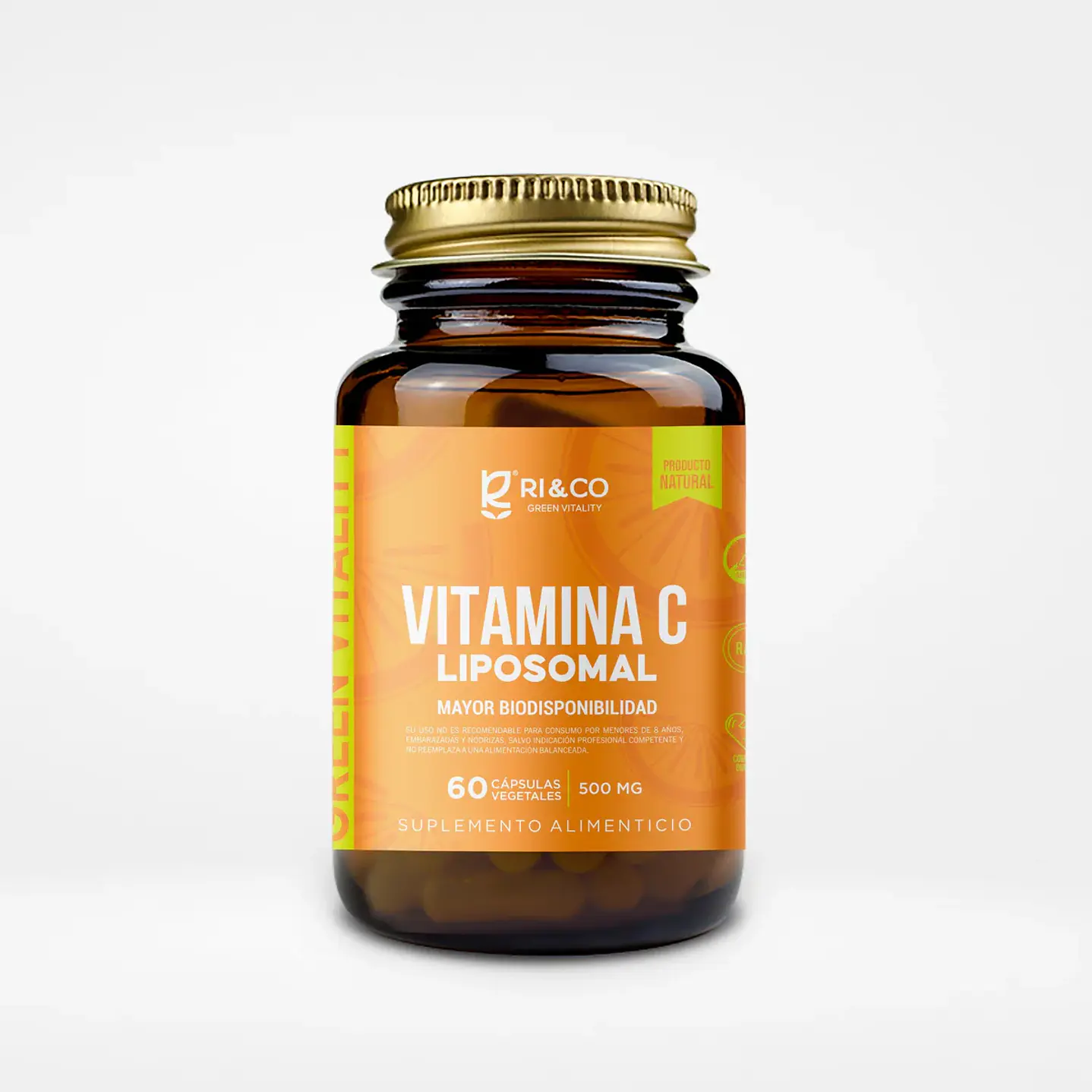Ri and Co - Vitamina C Liposomal 60 capsulas  1