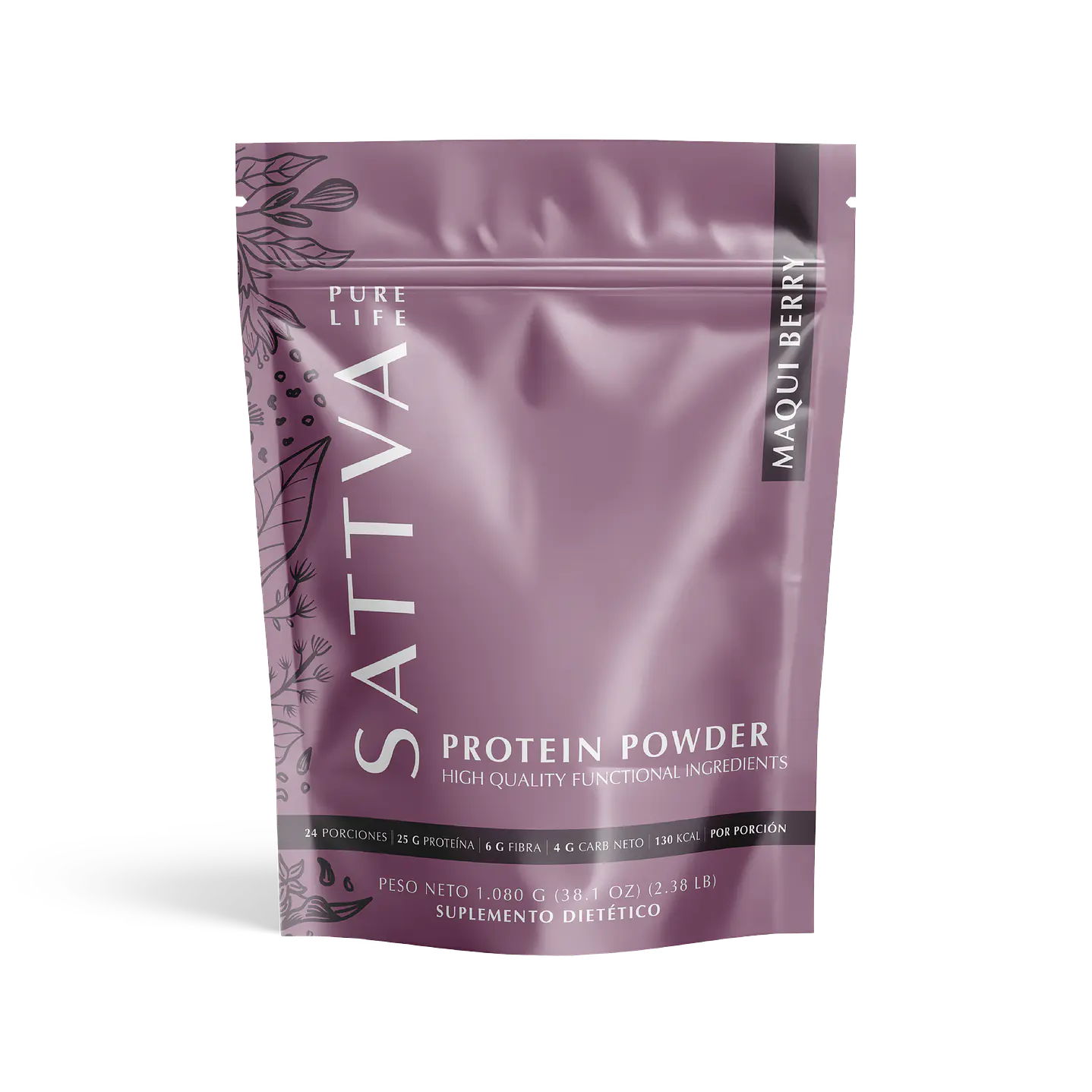 Sattva - Proteina Vegetal sabor Maqui 1080g  1