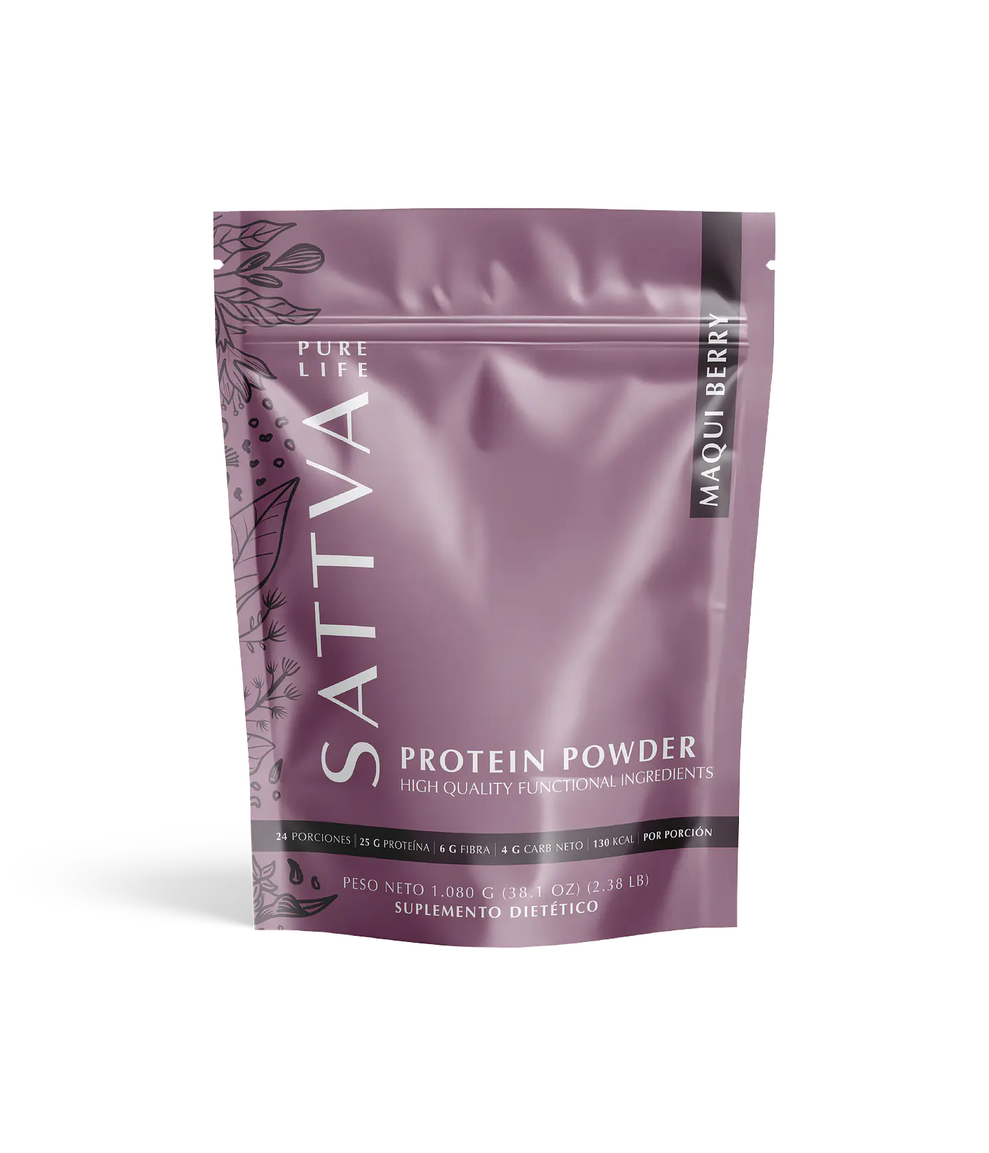 Sattva - Proteina Vegetal sabor Maqui 1080g  1