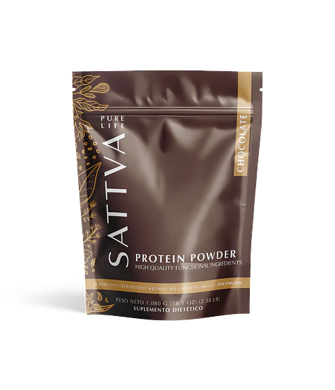 Sattva - Proteina Vegetal sabor Chocolate 1080g 