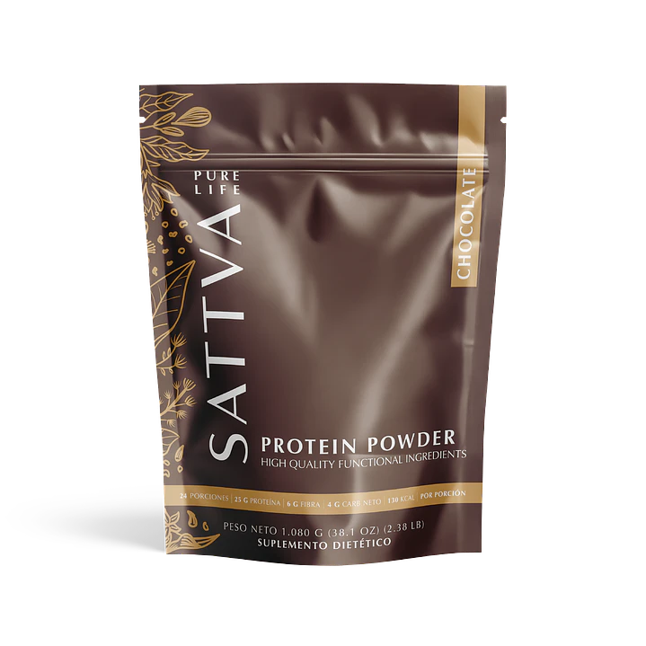 Sattva - Proteina Vegetal sabor Chocolate 1080g  1
