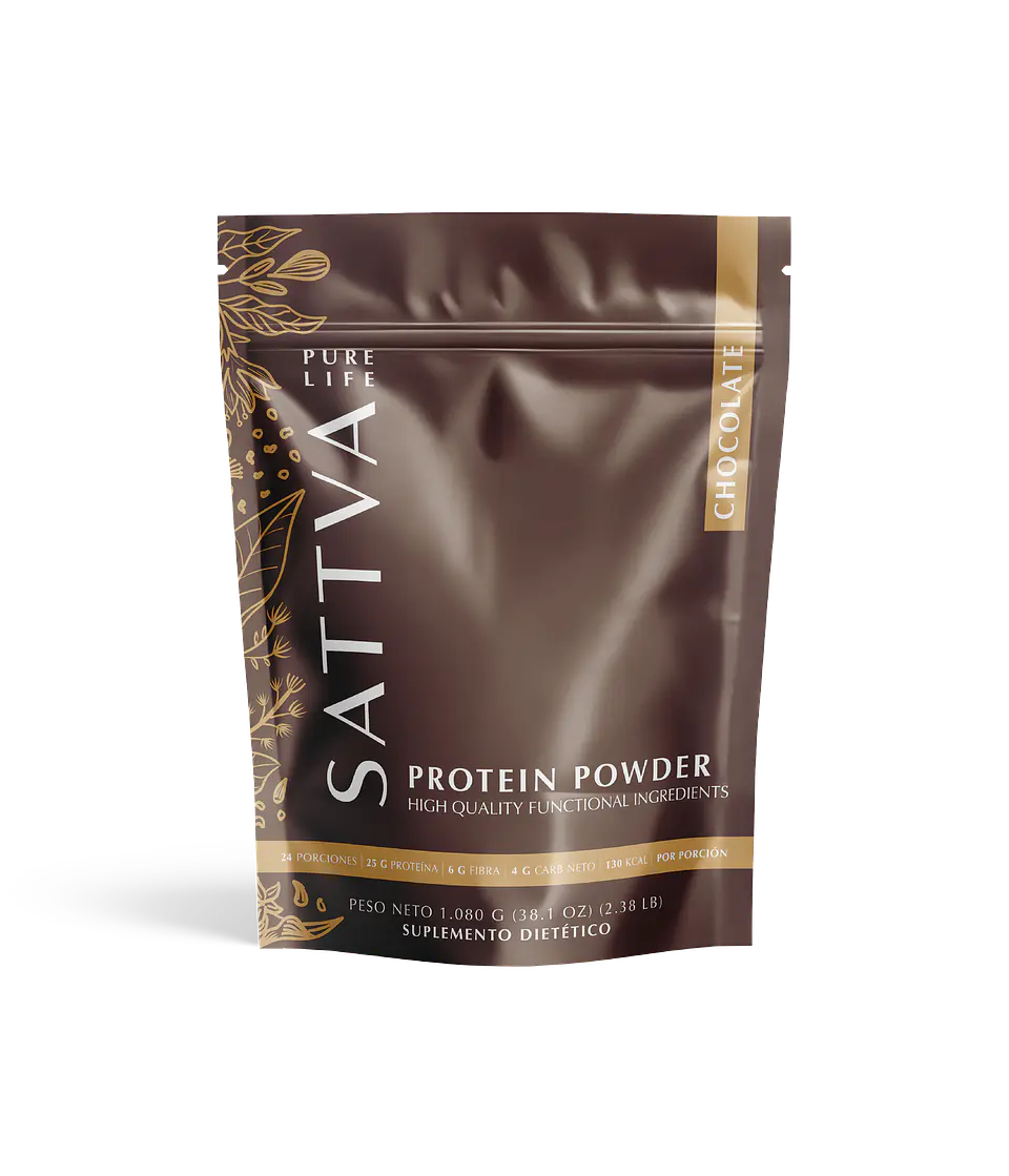 Sattva - Proteina Vegetal sabor Chocolate 1080g  1
