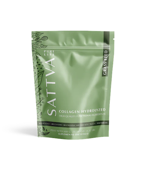 Sattva - Colágeno Hidrolizado Grass Feed 600g 