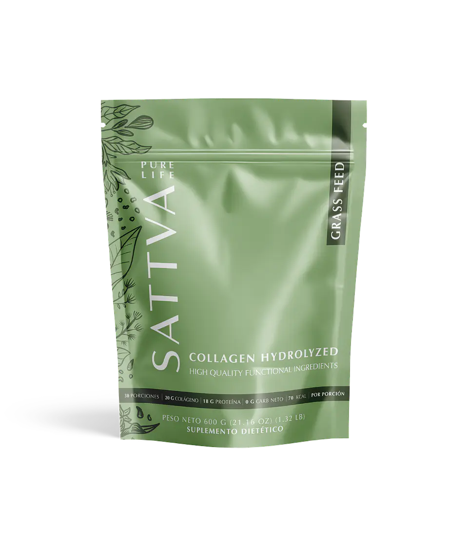 Sattva - Colágeno Hidrolizado Grass Feed 600g  1