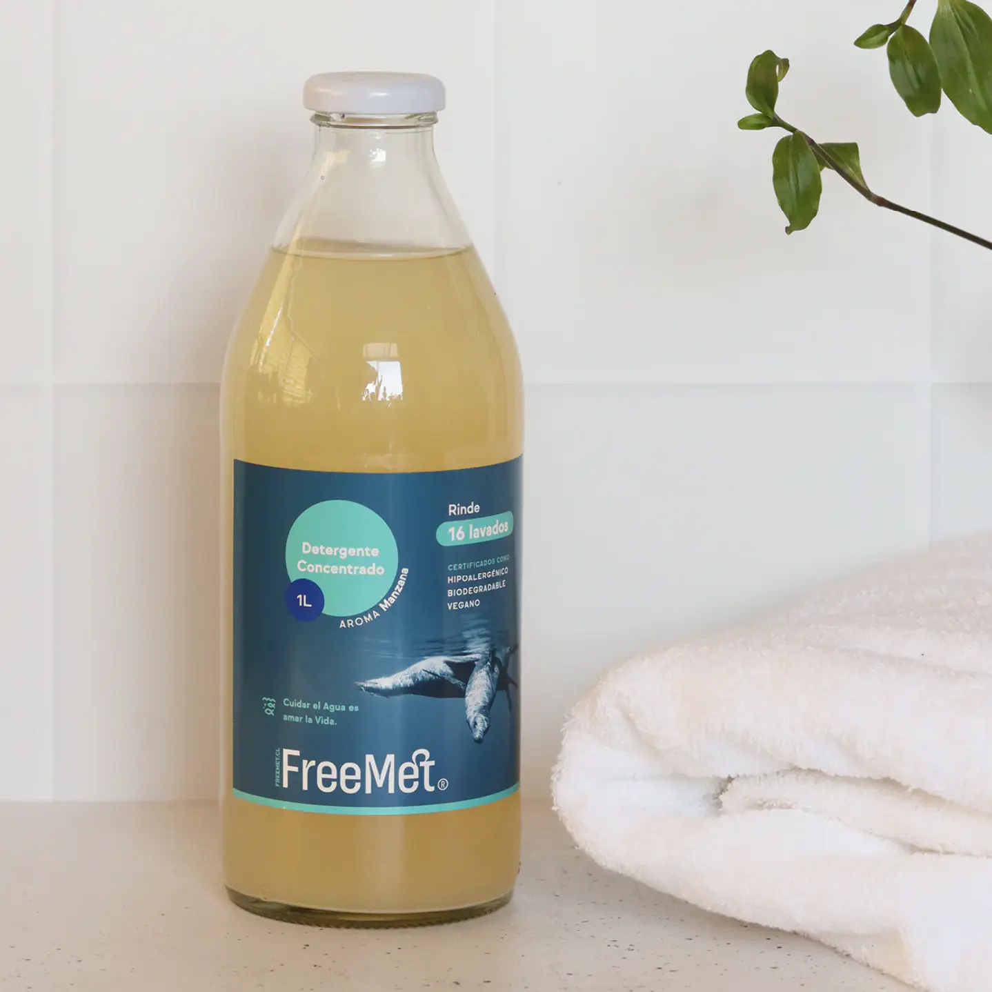 Freemet - Detergente ecologico concentrado 1L  2