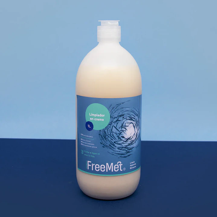 Freemet - Limpiador en crema 1L  1