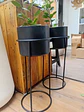Plantas RV - Porta macetero Pedestal Negro  - Miniatura 1
