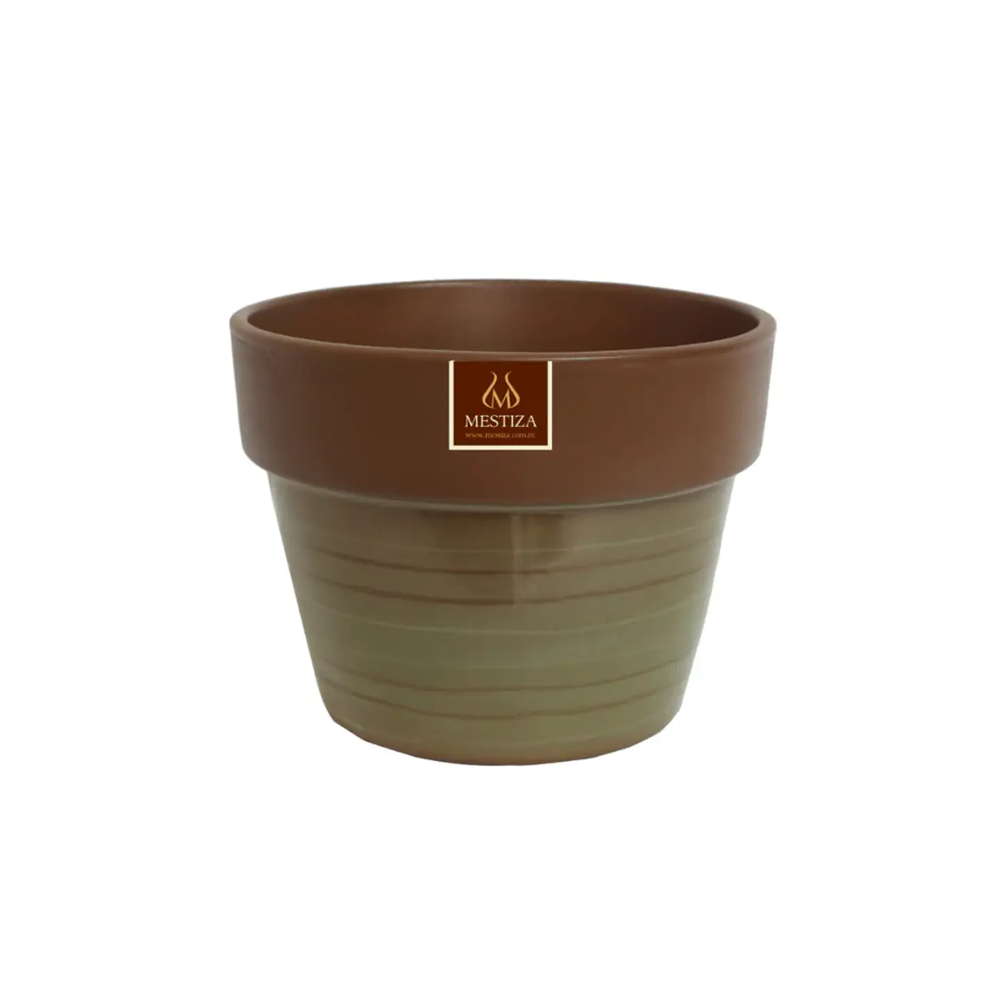 Plantas RV - Maceta Greta morena aceituna 15 cm  1
