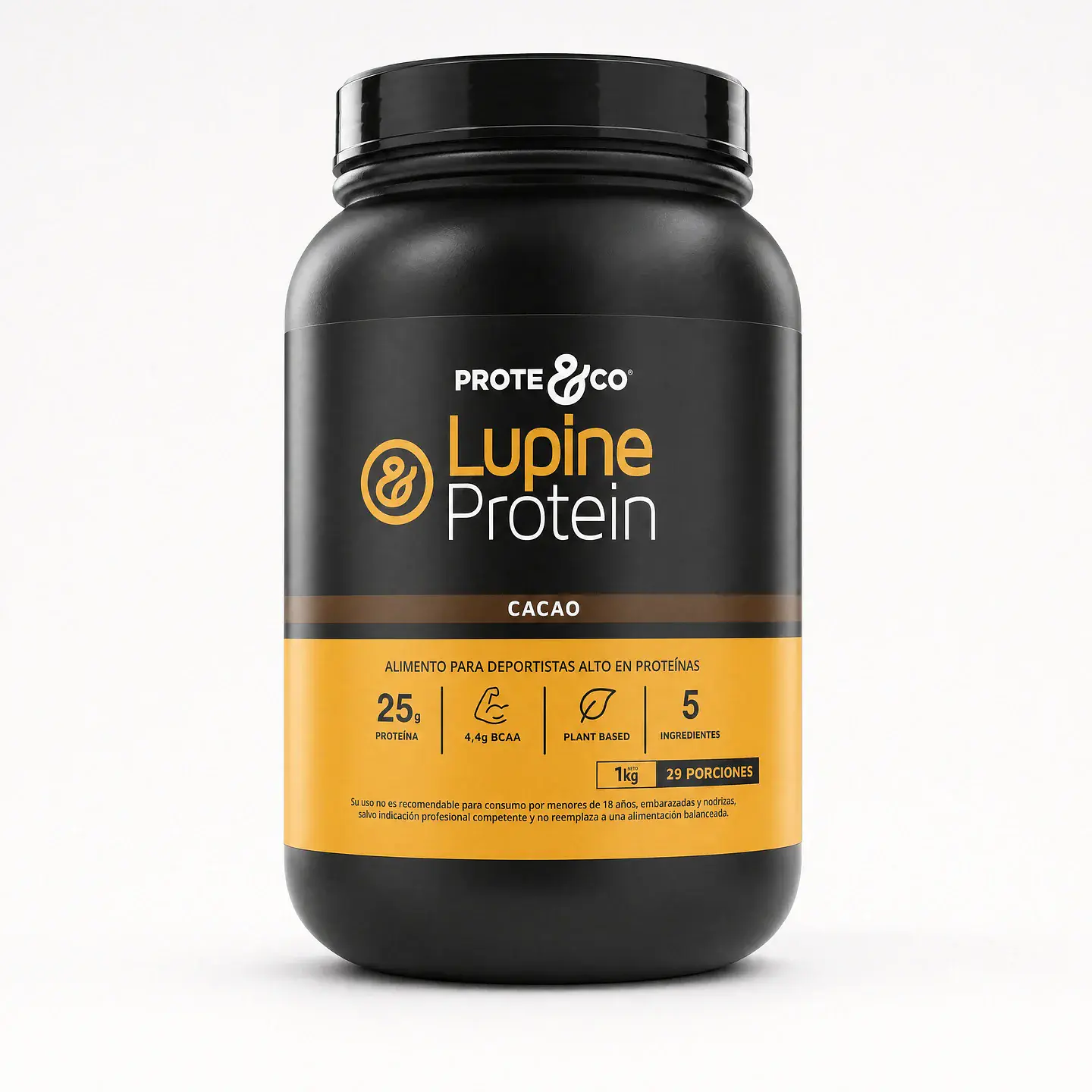 Prote and Co - Proteína de Lupino sabor Cacao 1k  1