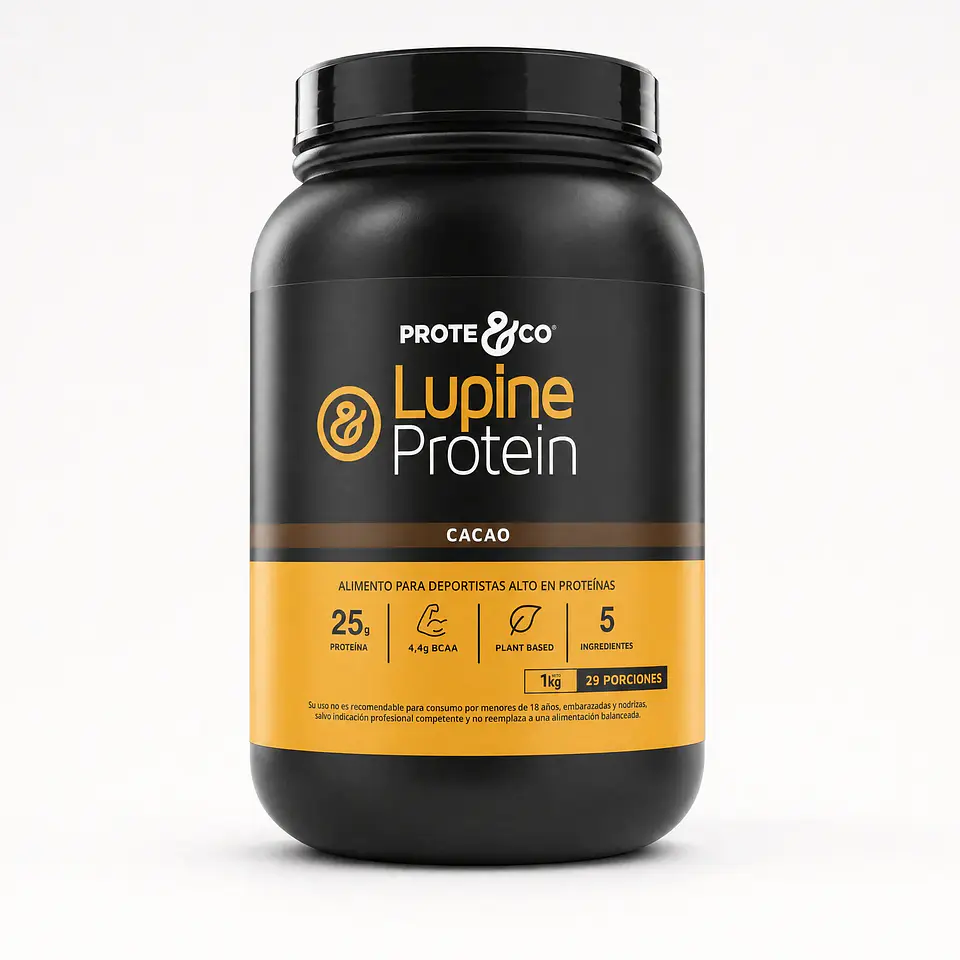 Prote and Co - Proteína de Lupino sabor Cacao 1k  1