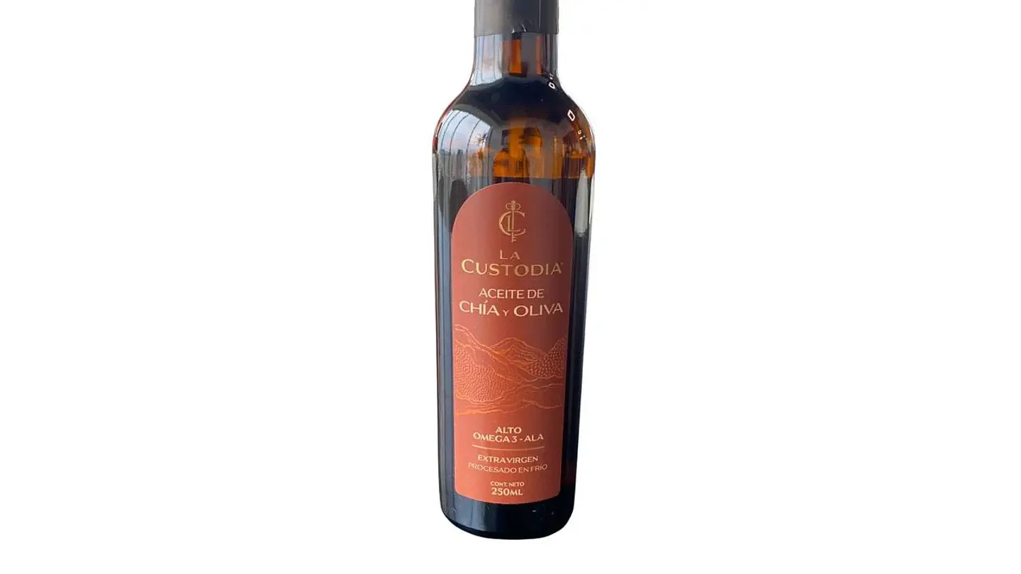 La Custodia - Aceite de Chia y Oliva 250ml  1