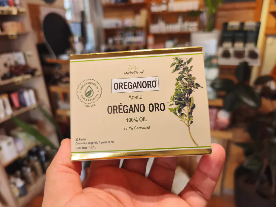 Madre Tierra - Perlas aceite de orégano Oro  30u  4