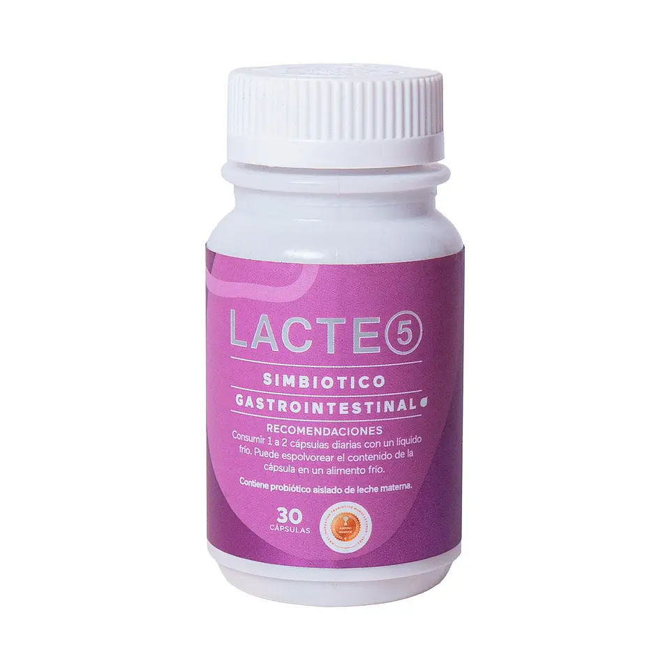 Probiotico Gastrointestinal 30Caps Lacte 5  1