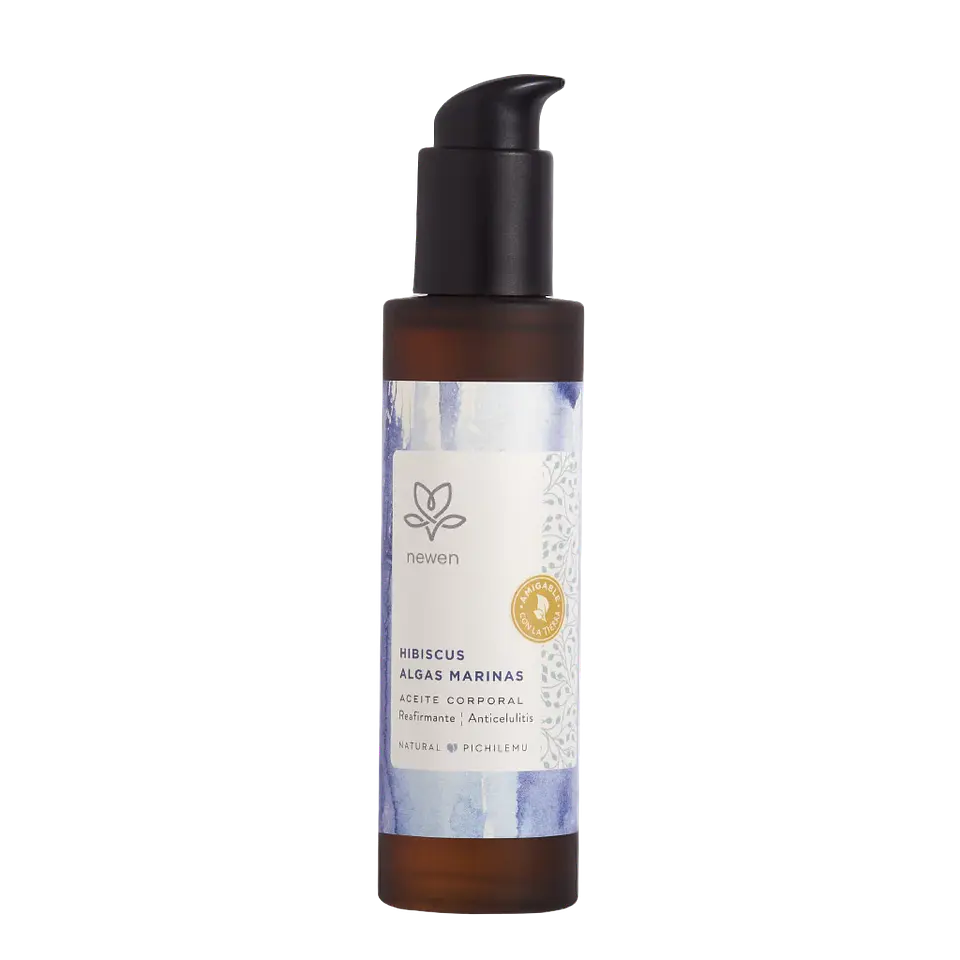 Newen - Aceite corporal Hisbicus y algas marinas 150ml  1
