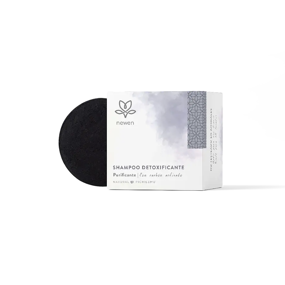 Newen - Shampoo solido Detox 80g  1