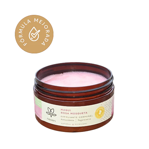 Newen - Exfoliante corporal maqui rosa mosqueta 200grs 