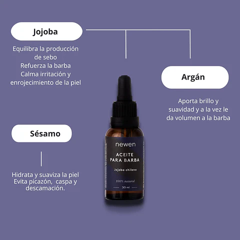 Newen - Aceite para barba 30ml 