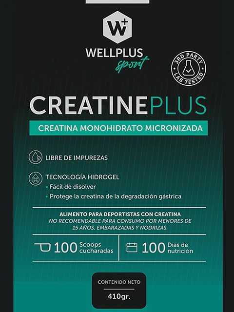 Wellplus - Creatine Plus 410gr 