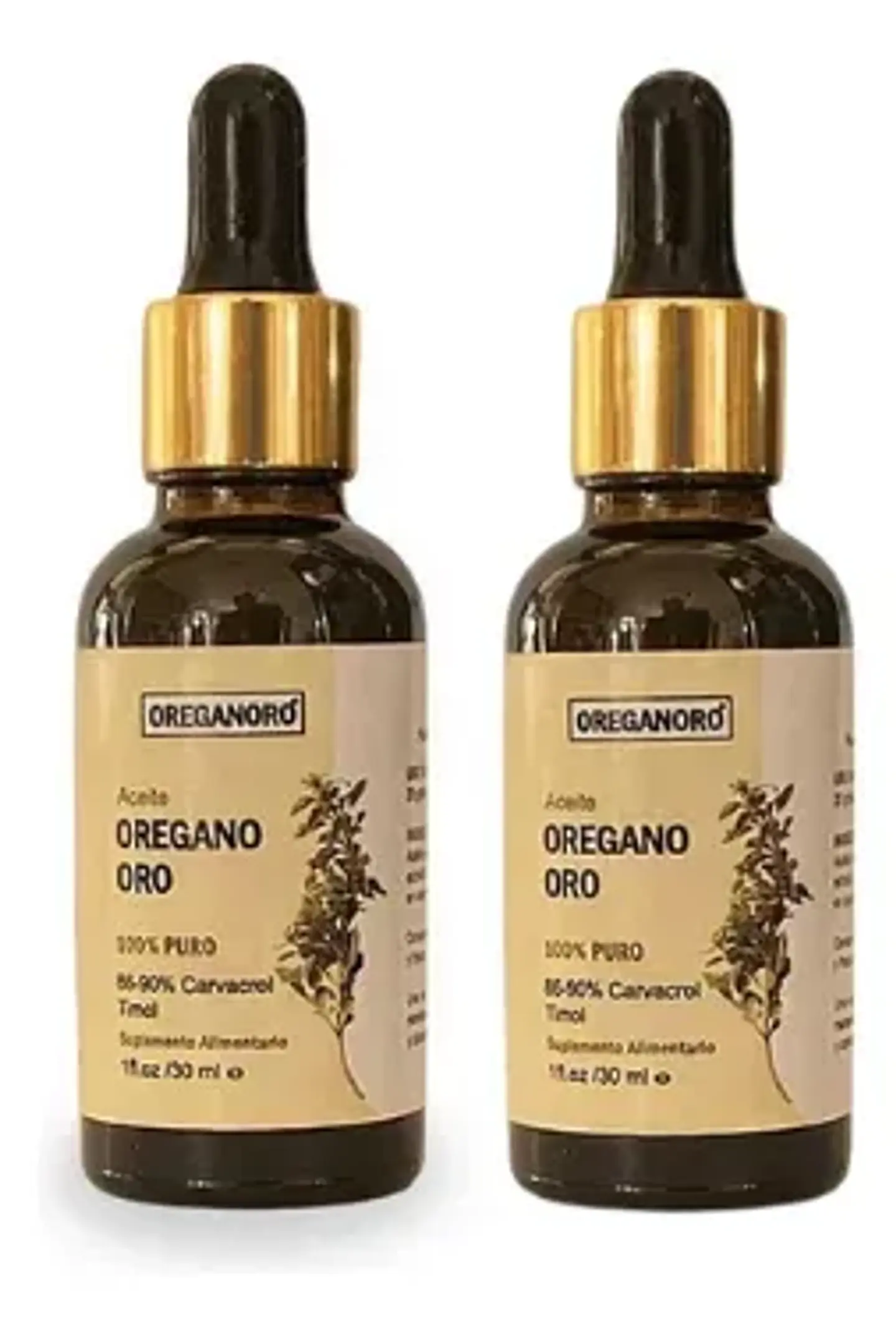 Aceite De Orégano Madre Tierra 100% Natural Suplemento X2 1