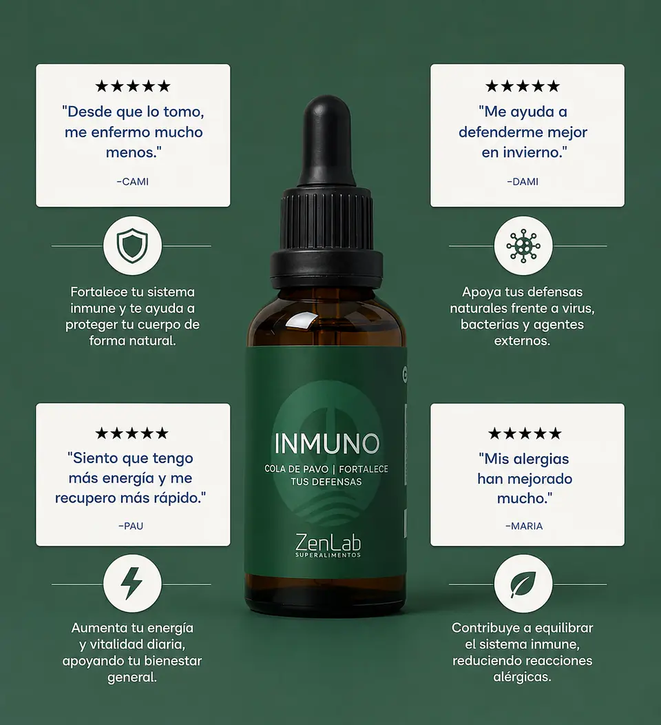 ZenLab - Extracto Cola de Pavo 30ml  2