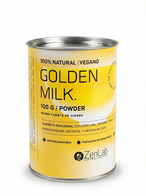 ZenLab - Leche dorada con Melena de Leon 100g 