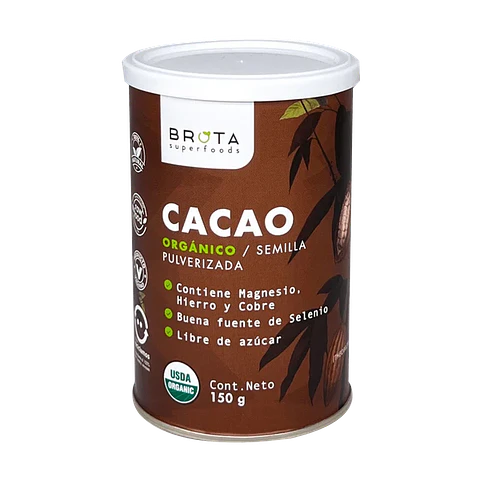 Cacao 150gr Polvo Brota