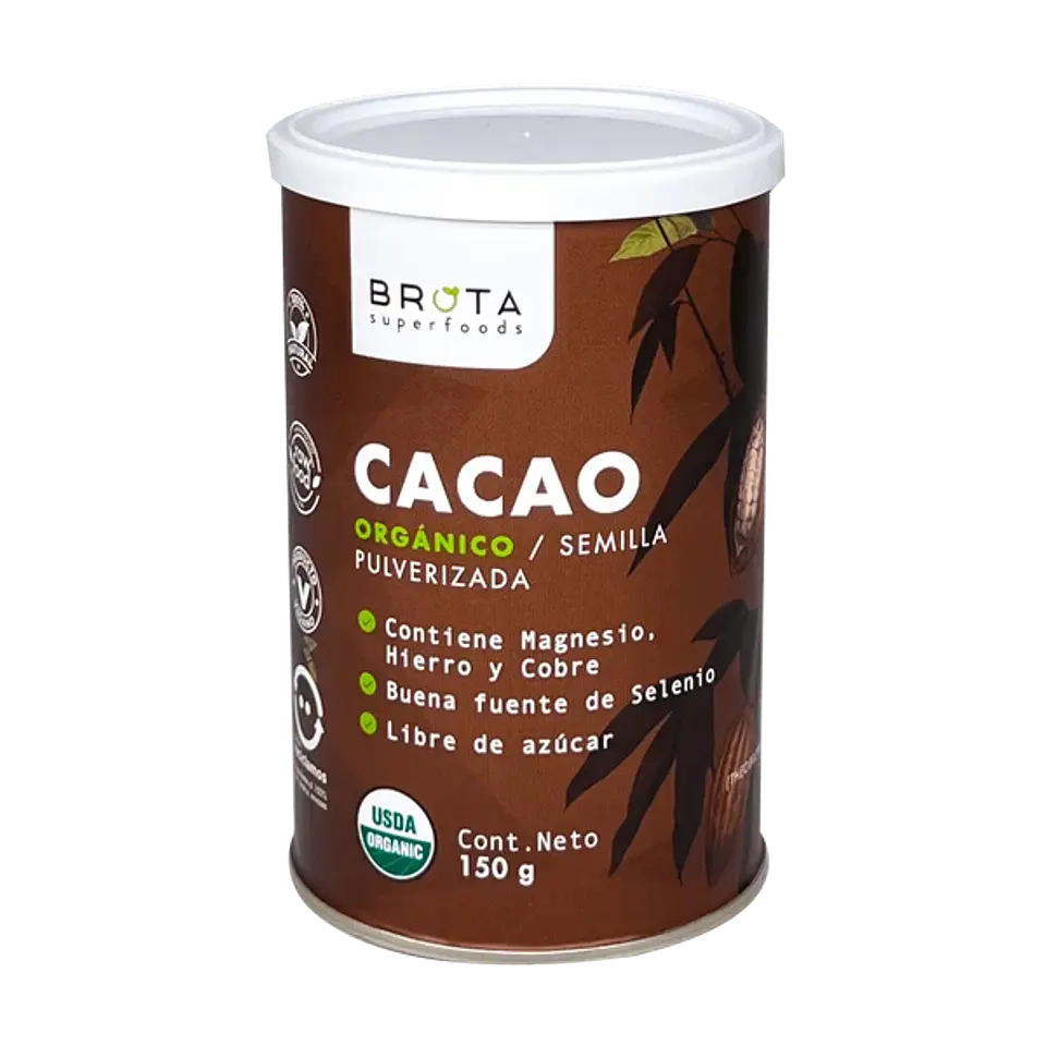 Cacao 150gr Polvo Brota 1