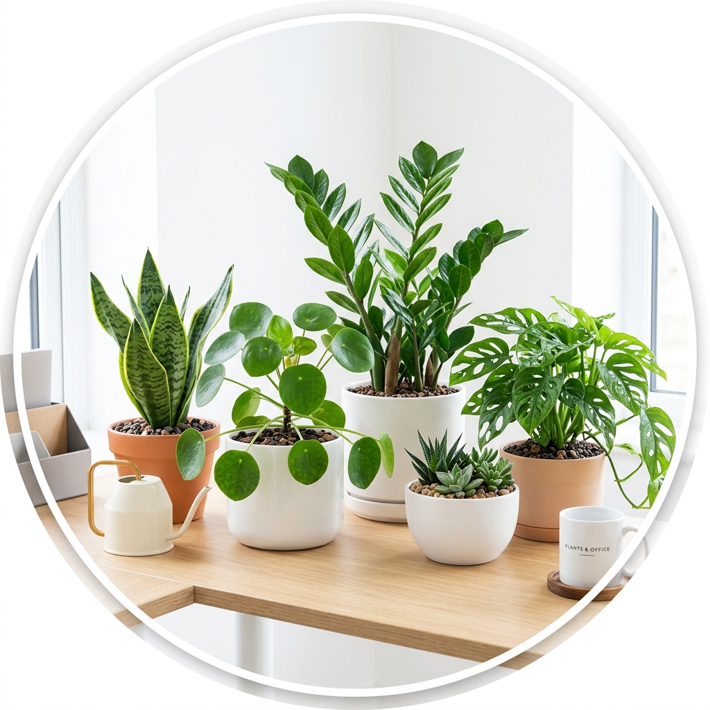 Plantas para oficina