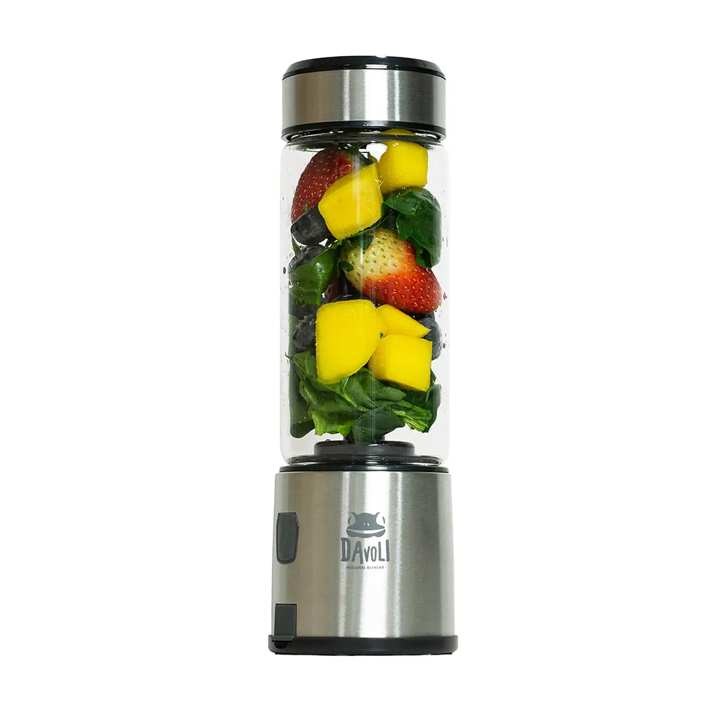Davoli - Licuadora personal portátil spow plateada 450ml  1
