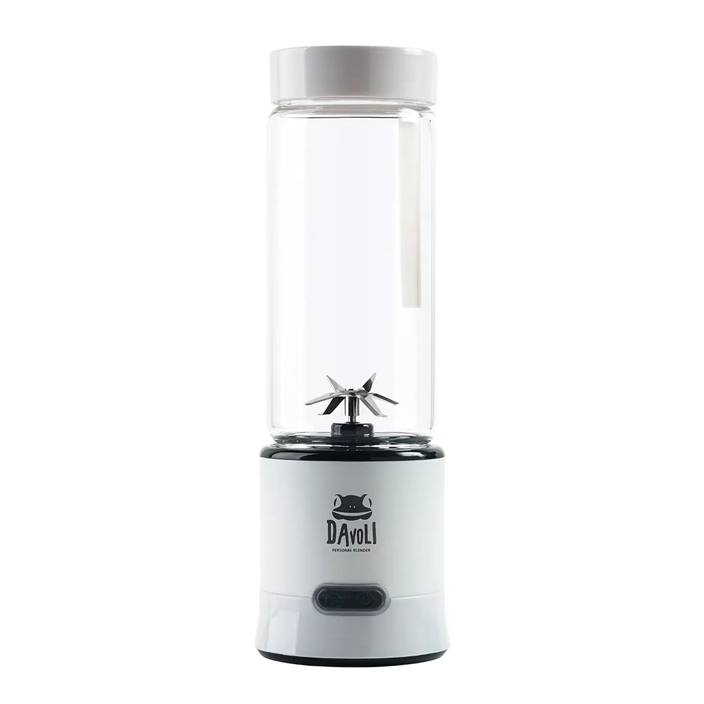Davoli - Licuadora personal portatil ferro Blanca 450cc  1