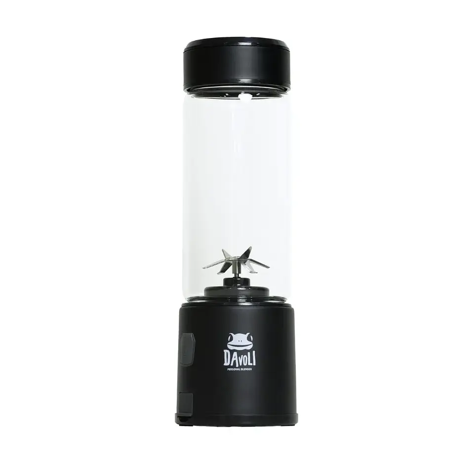 Davoli - Licuadora personal portátil spow Negra 450ml  1