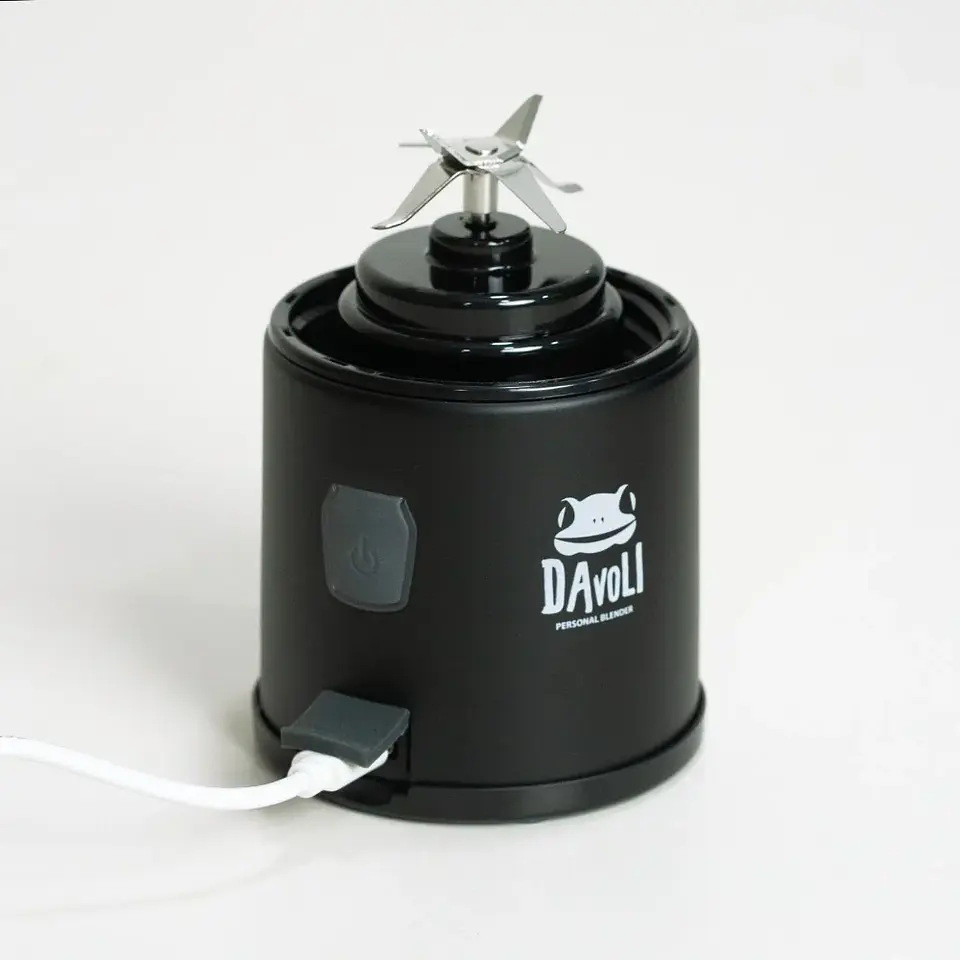 Davoli - Licuadora personal portátil spow Negra 450ml  3