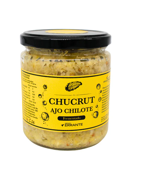 Mercado Errante - Chucrut Ajo Chilote 300g 