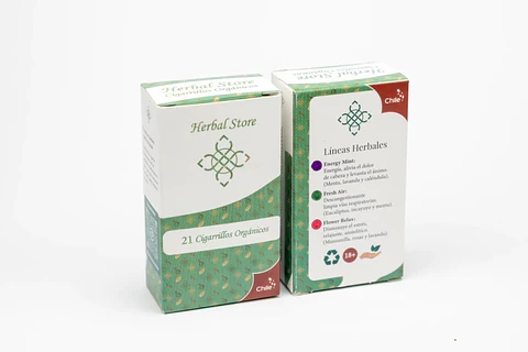 Herbal Store - Cigarros herbales sabor Mix 21u 