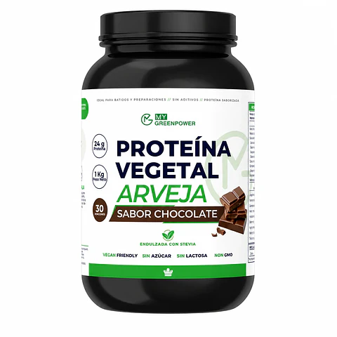 My Green Power - Proteina de arveja sabor Chocolate 1k 