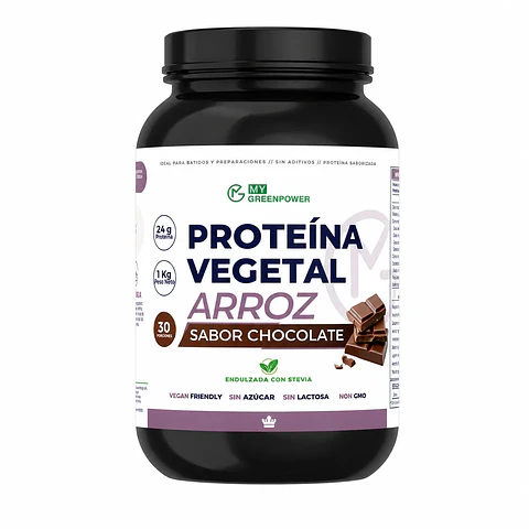 My Green Power - Proteina de arroz sabor Chocolate 1k 