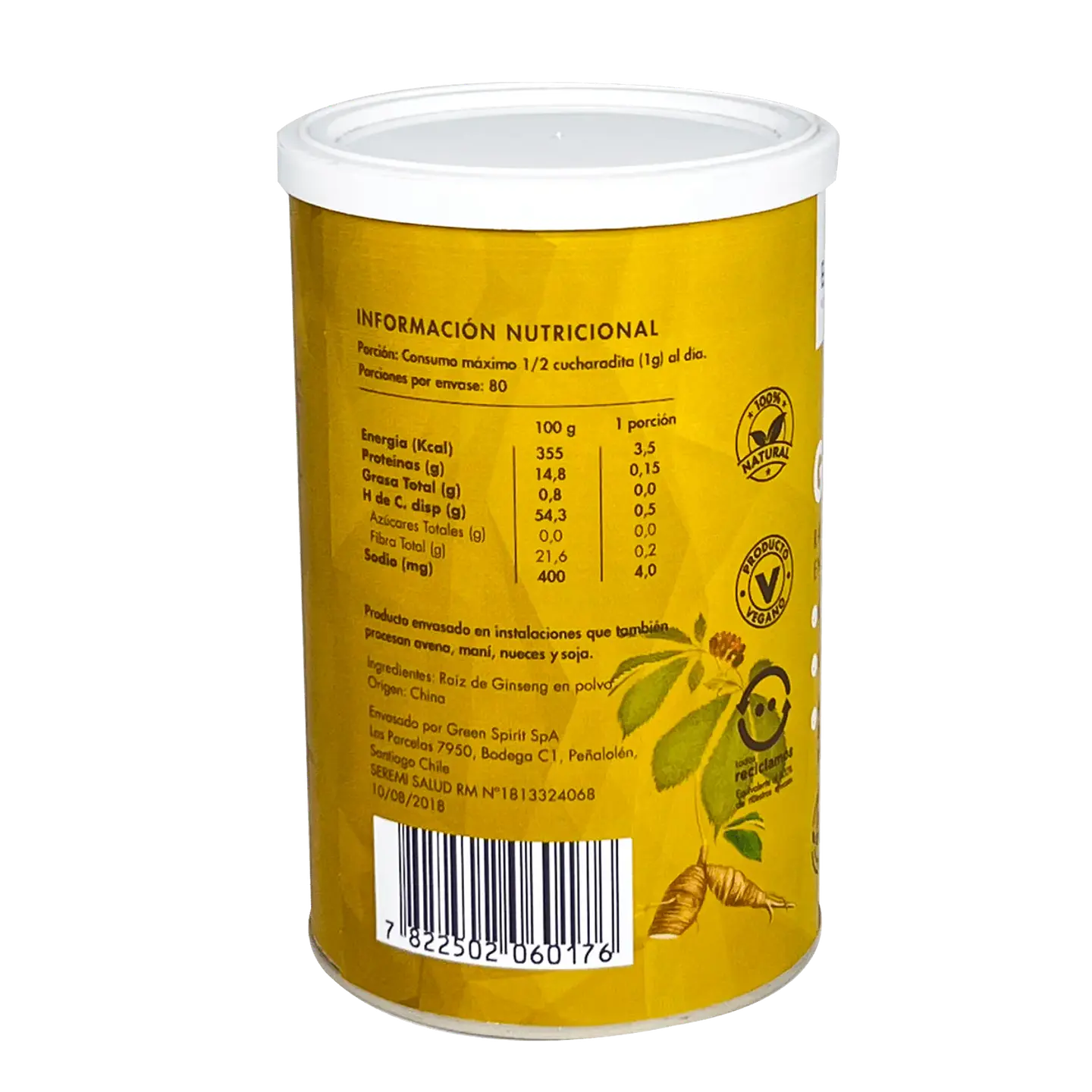 Brota - Ginseng en polvo 80g  2