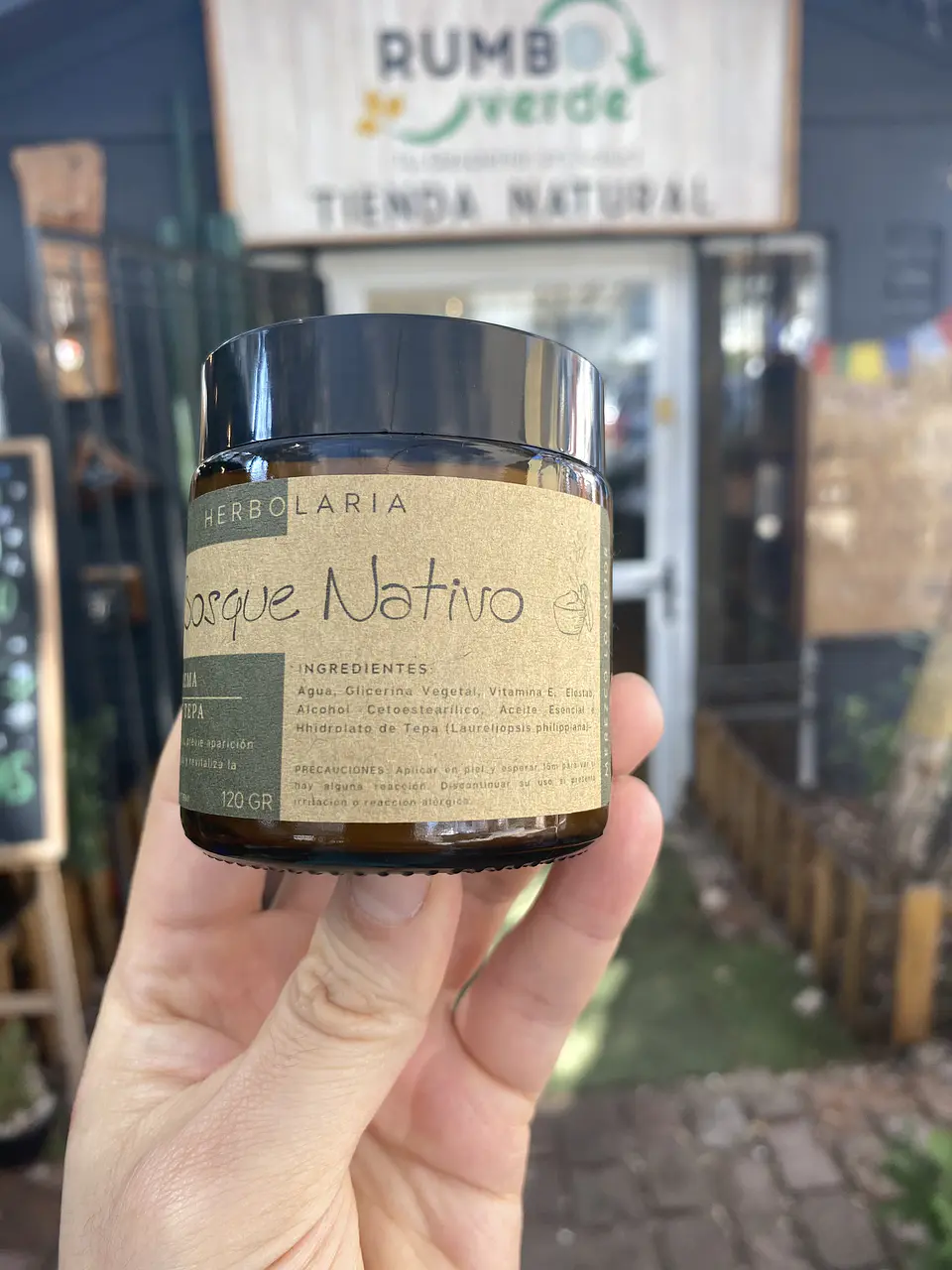Bosque Nativo - Crema hidratante Tepa 120gr  1