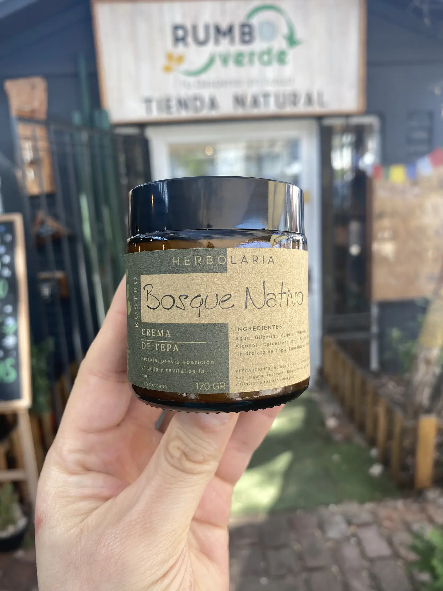 Bosque Nativo - Crema hidratante Tepa 120gr  2