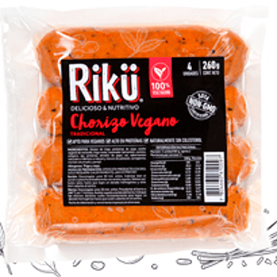 Chorizo vegano 260gr