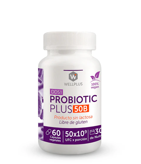 Probiotic Plus 50Billones 60 Cápsulas Refrigerado Wellplus