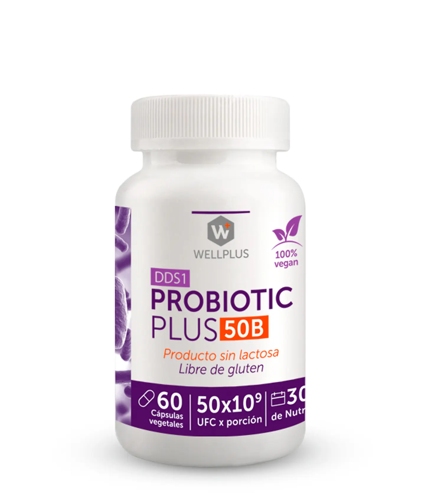 Probiotic Plus 50Billones 60 Cápsulas Refrigerado Wellplus 1