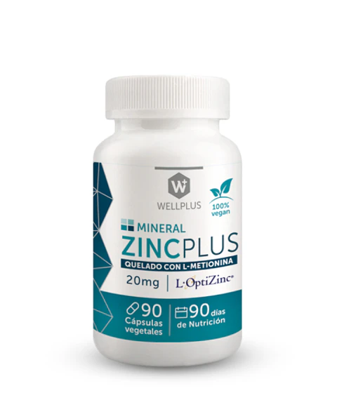 Zinc Plus 90 cápsulas Wellplus