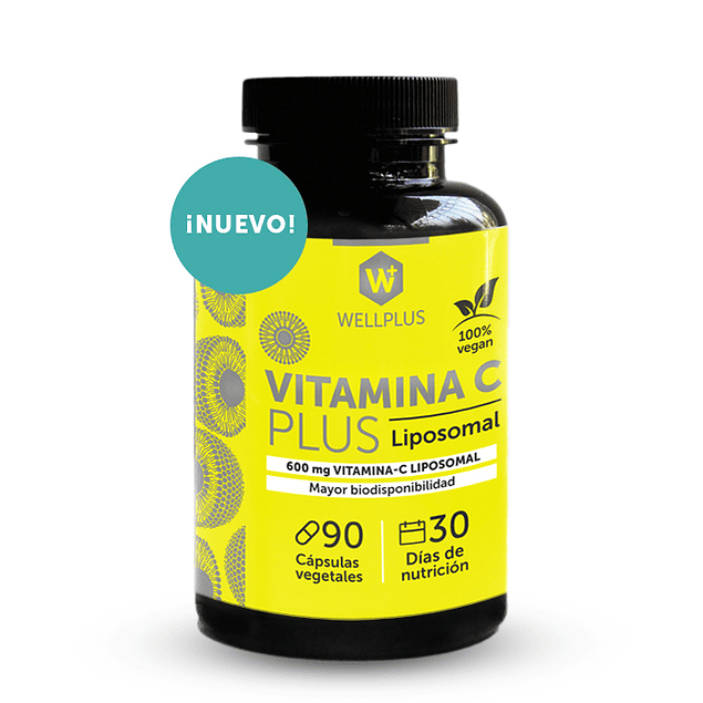 Vitamina C Plus Liposomal 90 cápsulas  Wellplus